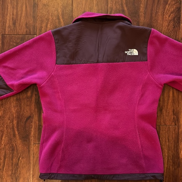 The North Face Denali Fleece Zip-up Jacket Women Size Medium Magenta/purple/pink - Picture 2 of 12